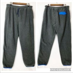Patagonia size XXL snap sweatpants synchilla 56675